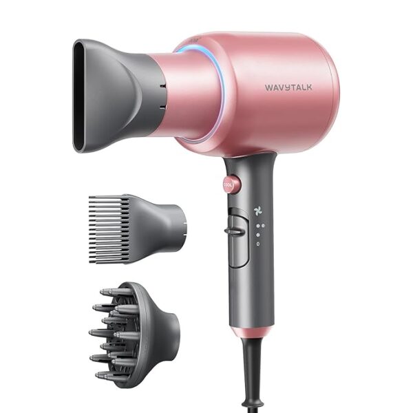 Limited time deal -42% off Wavytalk Hair Dryer, Blown Away Ionic Hair Dryer for Curly Hair