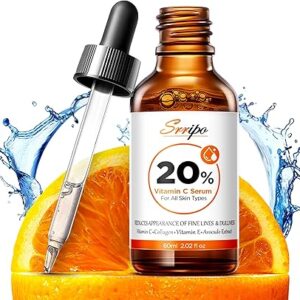 Limited time deal -50% off Pure Natural Skin Brightening & Anti Aging 20% Vitamin C Serum,