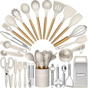 Limited time deal -35% off Umite Chef Silicone Kitchen Utensil Set, 34PCS Heat Resistant Kitchen Gadgets